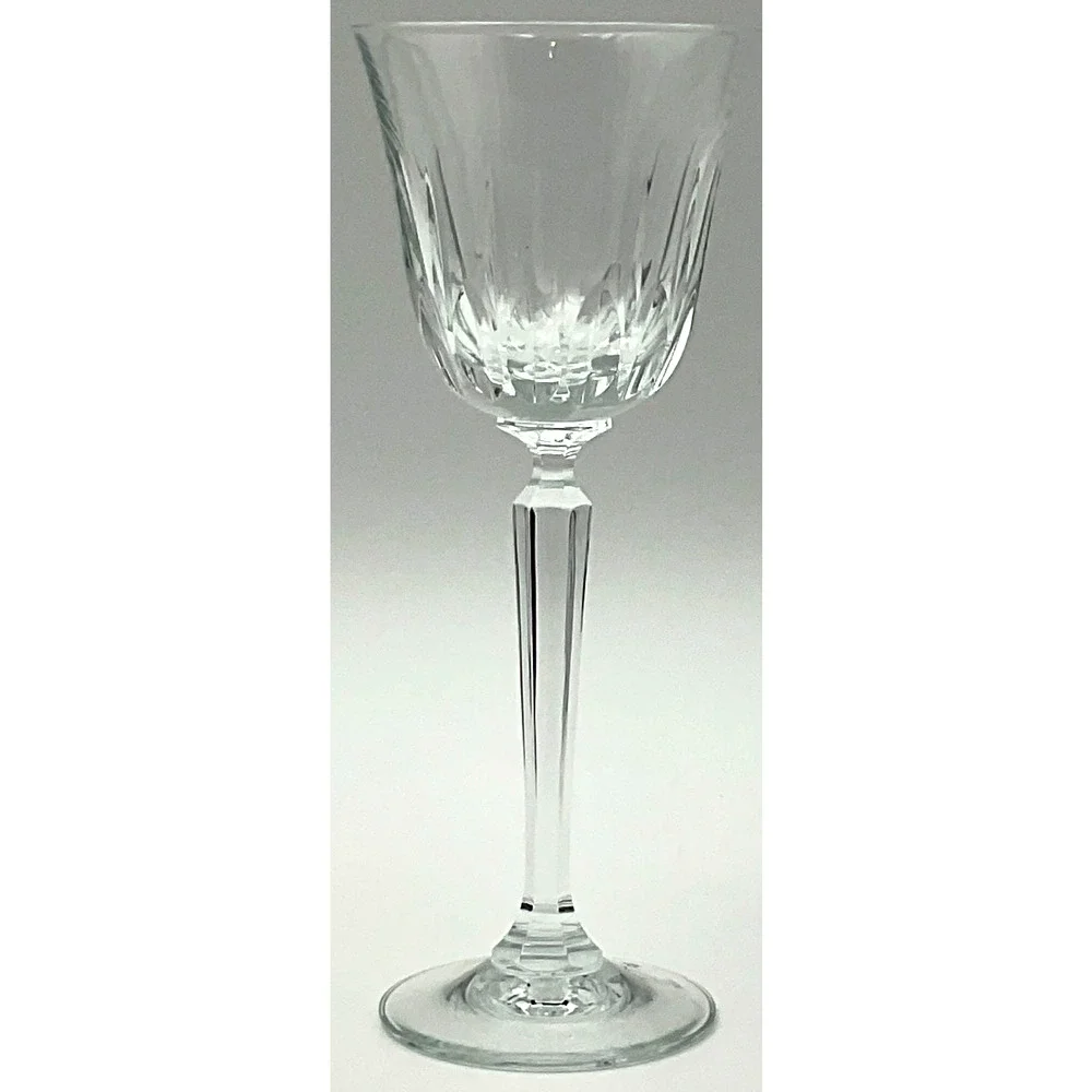Mikasa Park Avenue Lead Crystal Wine Glasses Set of Four Brand New Vintage 8